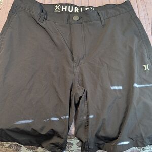 Hurley Men's Charcoal Athletic Shorts